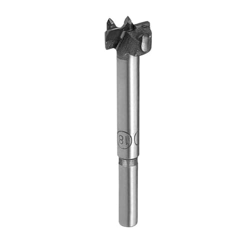 Image of TOP-VIGOR 18mm Forstner Drill Bit, Tungsten Carbide Wood Auger Drill Bit Hole Saw Opener for Woodworking Hinge Hole Drilling Boring Bit Cutter Grey