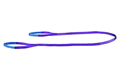 Image of Lifting belt lifting strap round sling 1 to 4 tonnes, 1000 kg / 1 Tonne / 1 Meter, Purple