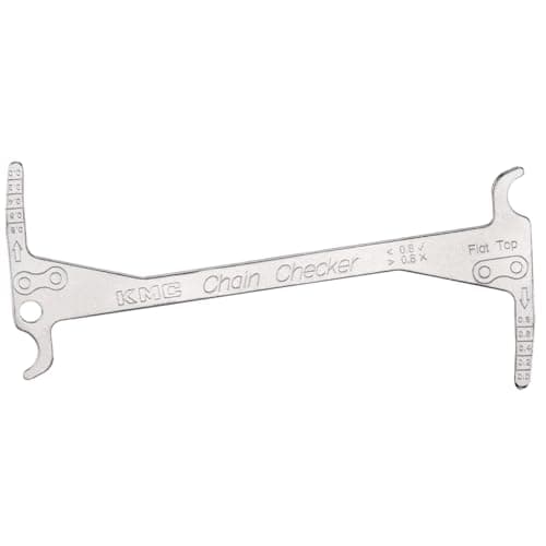 Image of KMC Easy Chain Checker Chain Wear Indicator Tool, Universal, Silver