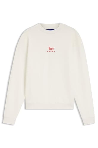 Image of HUGO Men's Sweatshirt, Open White 121, L