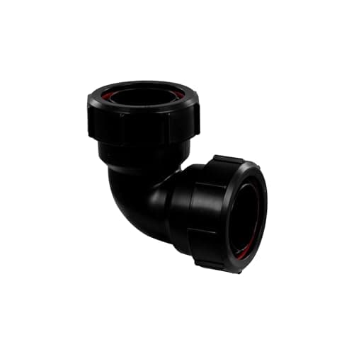 Image of McAlpine Black Multifit 90 Degree Bend 1.50" MT4-BL