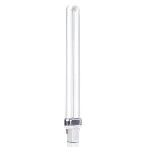 Image of 11W Compact Fluorescent Lamp 2 Pin, G23 Warm White 2700K, 900LM, Size: 23.5cm, U Shape Single Rotating Tube Energy Saving Lamp, AC 220-240V CFL Light Bulb, Suitable for Corridor, Bedroom, Kitchen