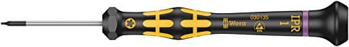 Image of Wera 05030135001 1567 IPR Torx Plus Kraftform Micro Screwdriver, Black/Yellow, 1 IPR x 40 mm