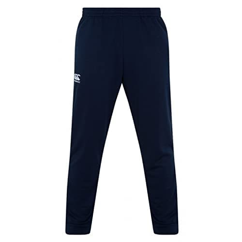 Image of Canterbury Men's Stretch Tapered Poly Knit Pants, Navy, Small, E512866