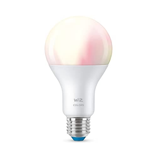 Image of WiZ Smart Colour and White Bulb, E27 13W, Smart LED Connected WiFi Works with Alexa, Google Assistant & HomeKit, App Control for Livingroom, Bedroom, Energy Monitoring, Halloween Decorations