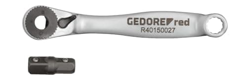 Image of GEDORE Red bit Ratchet 1/4 inch switchable, with Drive Adapter