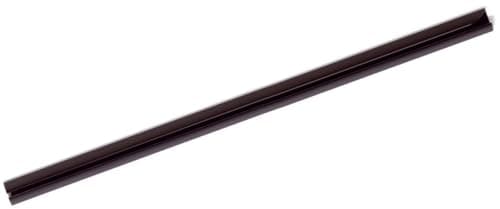 Image of Durable A4 Spine Bar 12mm Black - Pack of 25 - Quick and Easy Binding for Unpunched Documents - Holds Between 40 and 100 A4 Sheets