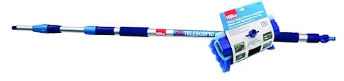 Image of Hilka 84993003 3 m Extending Wash Brush and Squeegee Set, Blue