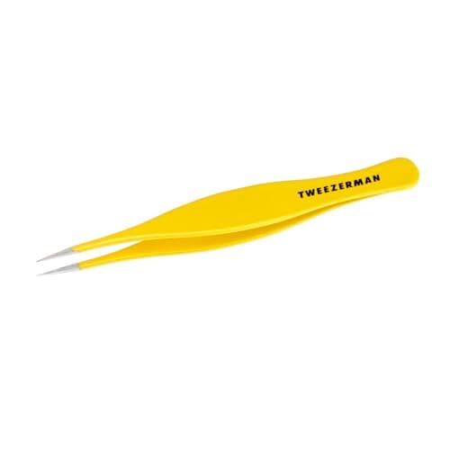 Image of Tweezerman First Aid Splintertweeze, Point Tweezers Professional Medical Stainless Steel Precision Tweezers, (Pack of 1)