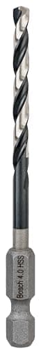 Image of Bosch 1x PRO Metal HSS-G Impact Twist Drill Bit (for Non-Ferrous Metals, Steel, Ø 4,00 mm, Professional Accessory Impact Drill/Driver, Drill Drivers)