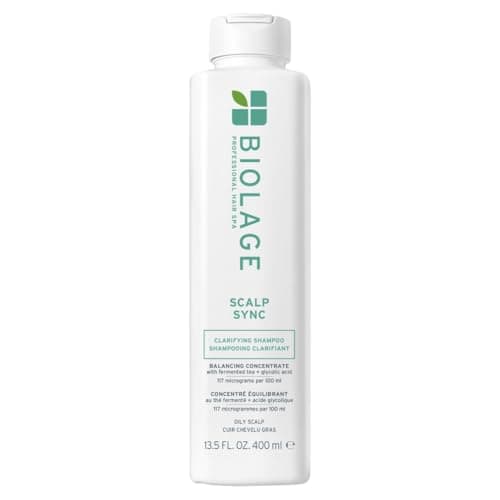 Image of Biolage Scalp Sync Clarifying Shampoo, Balances Scalp's Moisture, Enriched With Glycolic Acid, For Oily Scalps, 400ml