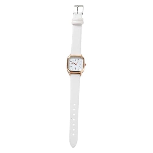 Image of Swatches for Women Ladies Frosted Belt Women's Big Wrist Watches for Men (White, One Size)