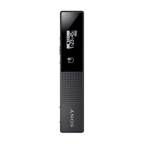 Image of Sony ICD-TX660 - Slim Digital Voice Recorder with OLED Display,Black
