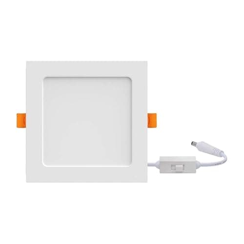 Image of G.W.S® 24W Ultra Thin Dimmable Square LED Recessed Flat Panel Downlight Ceiling Light 3CCT (3000K+4000K+6000K), LED Driver Included