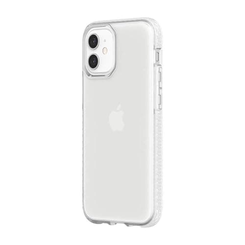 Image of Griffin Survivor Clear Case, Military Standard, for Apple iPhone 12 Pro Mini (5.4 inches), Thin Design, Shock-Absorbing Corners, Qi Compatible Mobile Phone Case, Transparent, GIP-049-CLR