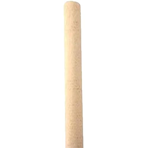 Image of Newman and Cole Wooden Broom Handle Stick Wood Broomstick/Wooden Pole for Floor Mop Handle Brush Broom - 4ft (120cm) x 1 1/8" (28-29mm) Handles - Pack of 1