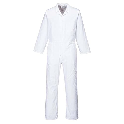 Image of Portwest Food Coverall, Size: XL, Colour: White, 2201WHRXL