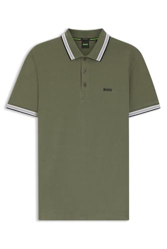 Image of BOSS Men's Polo Shirt, Dark Beige 258, XL
