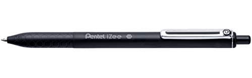 Image of Pentel iZee Retractable 1.0mm Ballpoint - Black Ink - Pack of 12