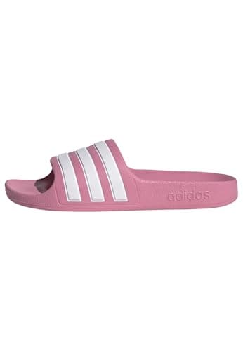 Image of adidas Unisex Kids Adilette Aqua Slides Kids, bliss pink/ftwr white/bliss pink, 3 UK