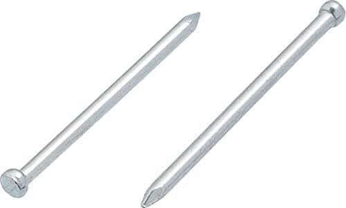 Image of 1.4mm x 25mm Galvanised Steel Bright Oval Lost Head Joinery Nails Small Head (Pack of 250) D12D/1