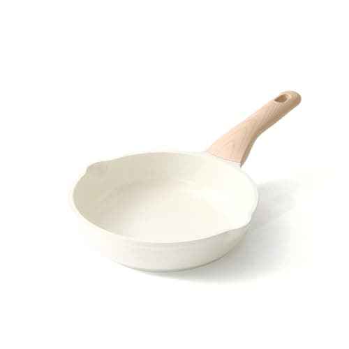 Image of Kordisen Ceramic Nonstick Frying Pan Skillet, 20 cm Induction Ceramic Pan, Healthy and Non-Toxic, PFOA & PFAS Free