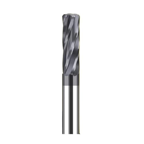 Image of 1pc Carbide Machine Reamer Spiral Flute Coated CNC Cutting Tools H7 Tolerance Chucking Steel Metal 4 6 Flutes 3-20MM(D12X40X100L-6F)