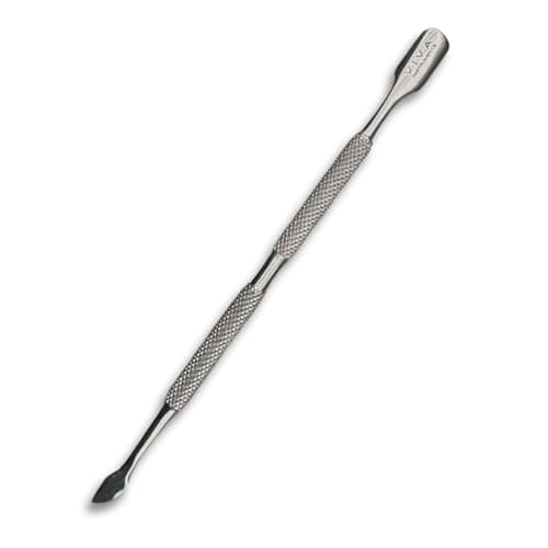 Image of Cuticle Pusher Professional Stainless Steel - Double-Sided Cuticle Tool for Manicure & Pedicure, Rust-Resistant, Durable & Easy to Clean, for Home & Salon Use - Viva Instruments