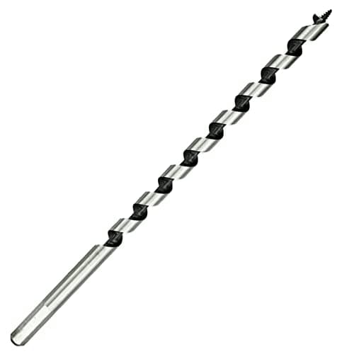 Image of Ultra Long Wood Auger Drill Bit, Extra Long 12mm x 300mm, Cuts Shallow and Deep Holes in Wood, 1 Piece