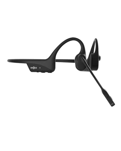 Image of SHOKZ OpenComm2 2025 Upgrade Bone Conduction Headset, Open-Ear Bluetooth Headphones with Noise Cancelling Mic, Wireless Earphones for Work, Call, Meeting, Driving, 16H Talktime