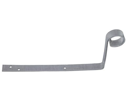 Image of BPC Fixings SHI/300 Hip Iron, 300 mm Length x 150 mm Width x 25 mm Height, Silver