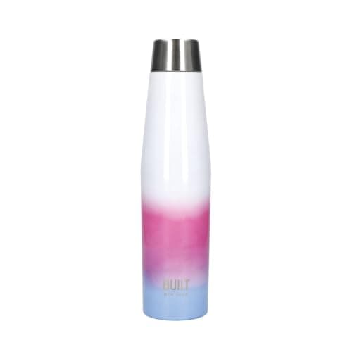 Image of Built Apex Insulated Water Bottle with Leakproof Perfect Seal Lid, Sweatproof 100% Reusable BPA Free 18/8 Stainless Steel Flask, 'Interactive' Design, 540 ml