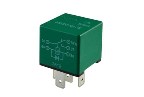 Image of HELLA 4RD 933 332-021 Relay, main current - 12V - 5-pin connector - Changeover Contact - with suppression diode