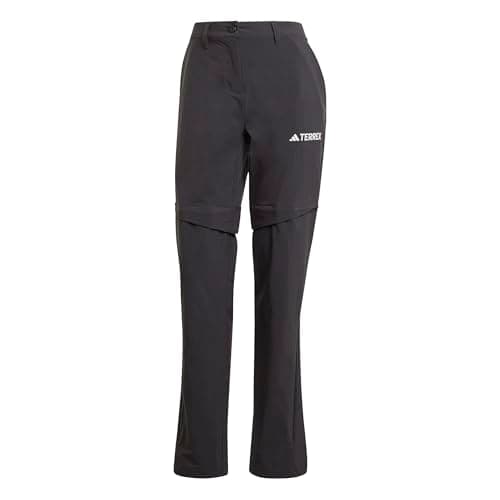 Image of adidas Women's Terrex Multi Zip Off Pants, Black, 12