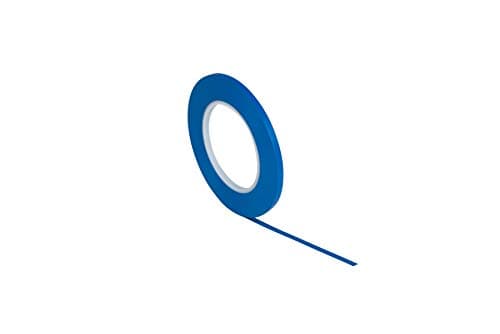 Image of Fine Line Vinyl Masking Tape Roll Blue 3mm x 33m Flexible Adhesive - Heat-Resistant to temperatures up to 138°C/280°F by JTAPE