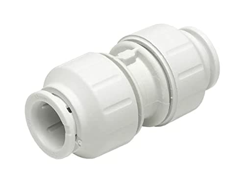 Image of John Guest Speedfit 2 x PEM0410W 10 mm Coupler, White