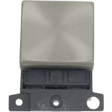 Image of Click Minigrid MD022SC Satin Chrome 120A DP Switch Module