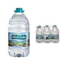 Image of Aqua Pura Natural Mineral Water 5L x 3 | Source for Clean Hydration | BPA-Free and Refreshing | Sustainable Hydration | Pure British Water | Sourcesd From Rolling Hills Of Cumbria |