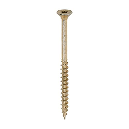 Image of TIMCO C2 Clamp-Fix Multi-Purpose Premium Screws - TX - Double Countersunk - Yellow - 5.0 x 70 - Box of 200