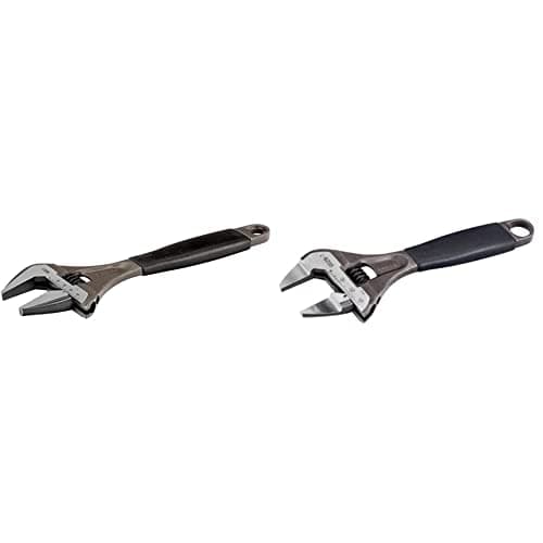Image of Bahco 9033 Extra Wide Jaw Adjustable Wrench, 270mm Length & 9029-T Slim Jaw Adjustable Wrench, 170mm Length