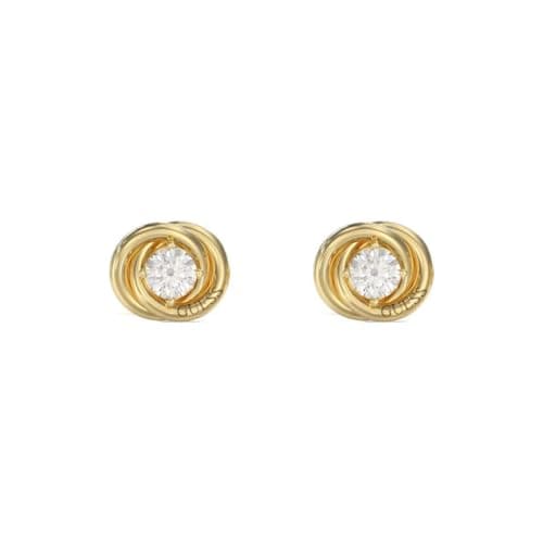 Image of GUESS Perfect JUBE04065JWYGT-U stainless steel earrings, Stainless Steel