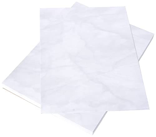 Image of Computer Craft CCL1030 A4 Computer Craft Marble Paper - Grey (Pack of 100)