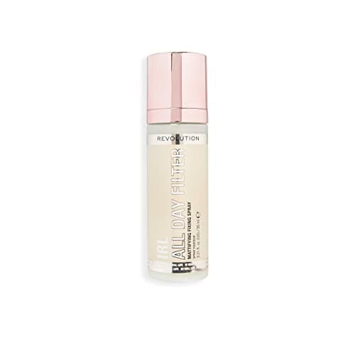 Image of Revolution Makeup IRL All Day Filter Fixing Spray, Lightweight and Longwear Setting All-Day Wear, 95ml