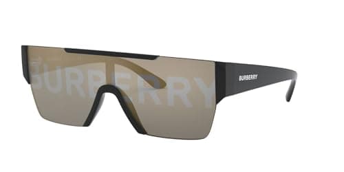 Image of BURBERRY BE 4291 Black/Grey Gold 38/13/140 men Sunglasses