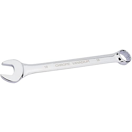 Image of Draper 35209 Hi-Torq Metric Short Pattern Combination Spanner, 18mm , Blue
