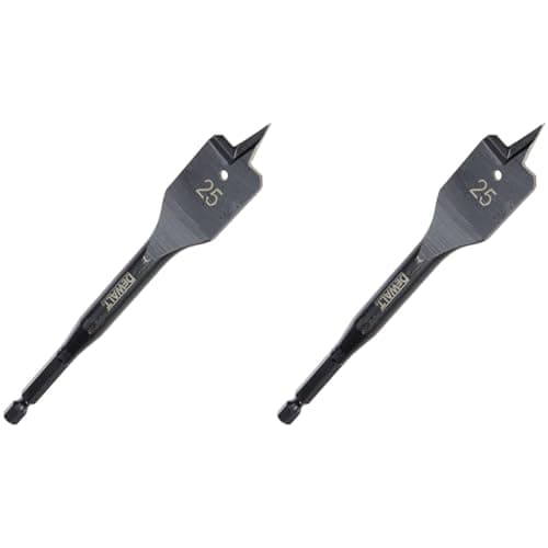 Image of Dewalt DT4771QZ 25 x 152 mm Extreme Flat Wood Drill Bit,Multi (Pack of 2)