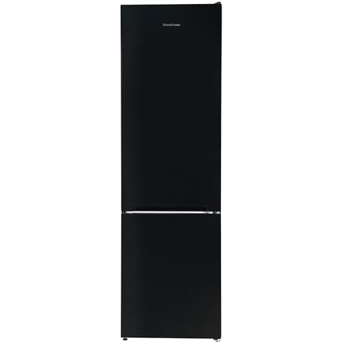 Image of Russell Hobbs Fridge Freezer Freestanding Frost Free with Reversible Door, Adjustable Thermostat & Feet, 70/30 279L, 180cm High, LED Light, 2 Year Guarantee Black RH180FFFF551E1B