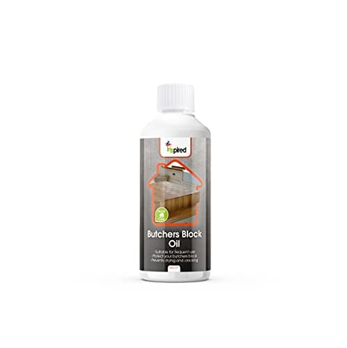 Image of Inspired - Butchers Block Oil 300ml - Food Safe Wood Oil for Chopping Boards, Worktops & Wooden Utensils - Protects, Nourishes & Restores Natural Finish