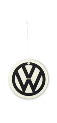 Image of BRISA VW Collection - Volkswagen Air Freshener, Room Freshener, Deodorizer for Cars VW Logo Motif (Vintage/Energy/White)