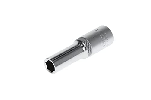 Image of GEDORE red Long socket, 1/2" 12.5 mm drive, hexagonal, 11 mm AF, Tool, R61001114, Steel